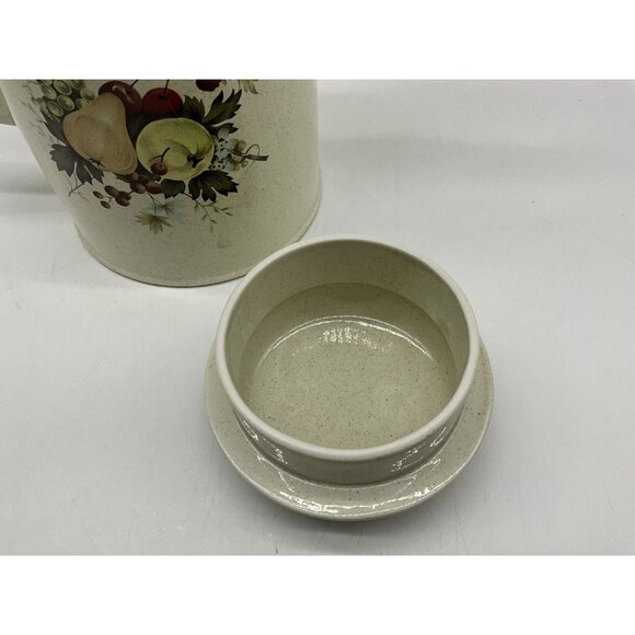 Royal Doulton Lambeth Stoneware L.S. 1015 Harvest Garland Coffee/Tea Server 1975 - Picture 14 of 16